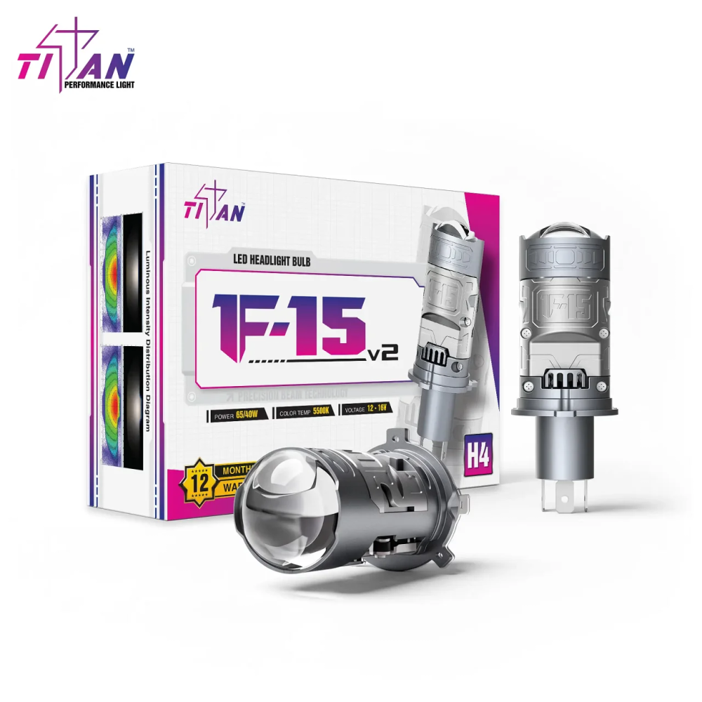 Bi LED Mini Titan Moto F-15 V2