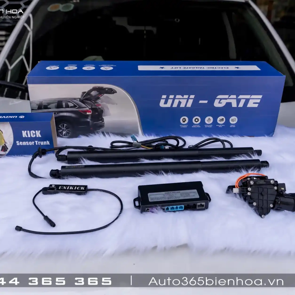 Combo Cốp Điện Và Cảm Biến Đá Cốp Uni Gate