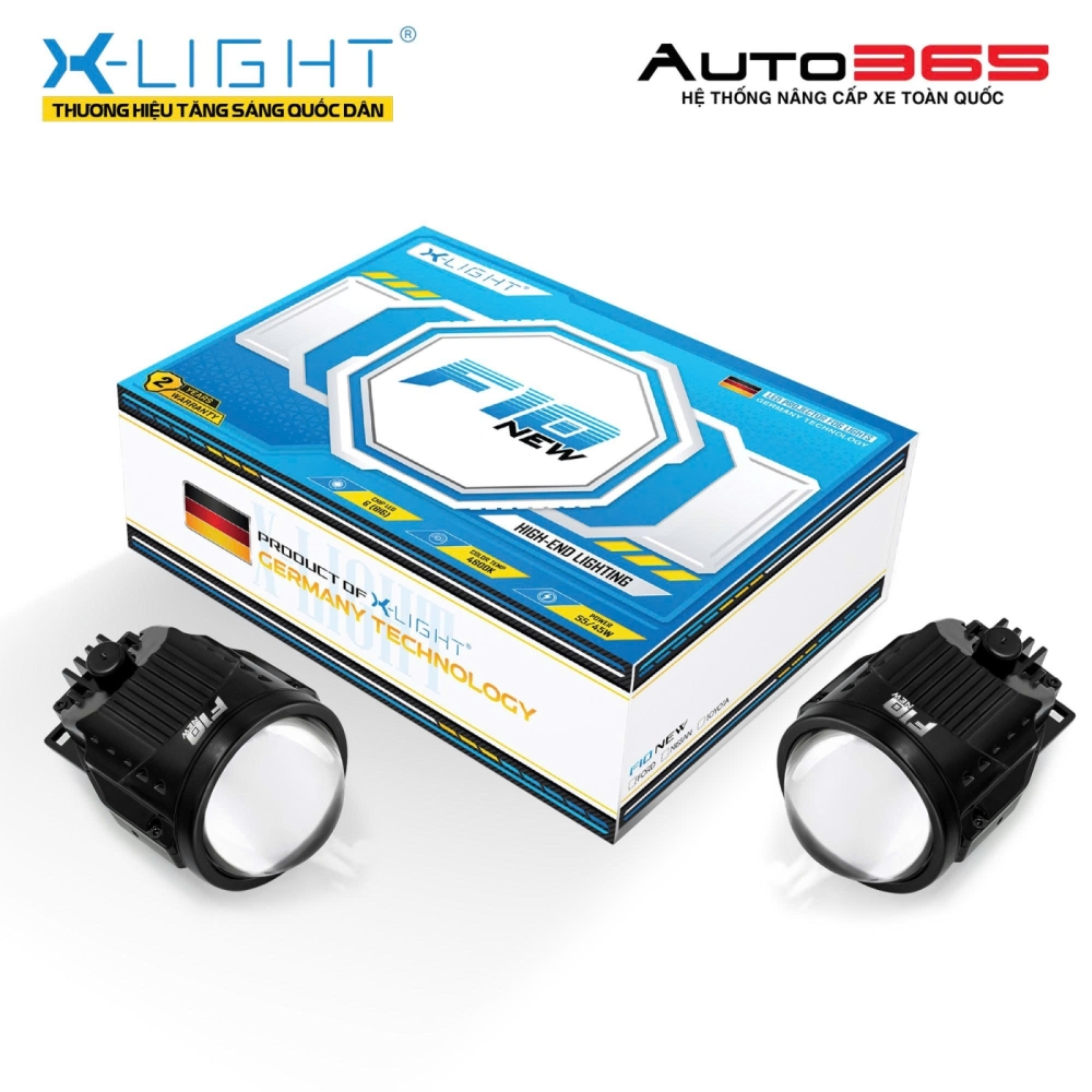 ĐÈN BI GẦM X-LIGHT F10 NEW (2025)