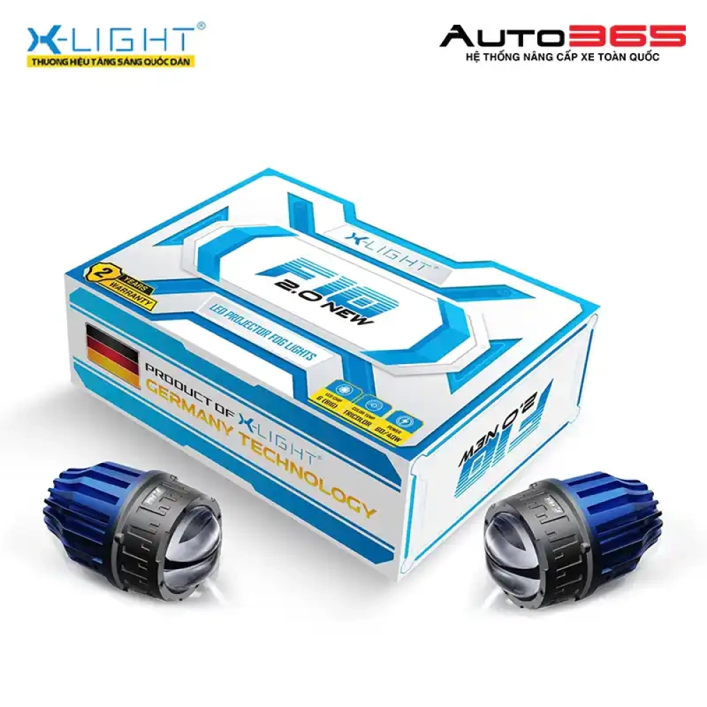 BI GẦM X-LIGHT F10 2.0 NEW