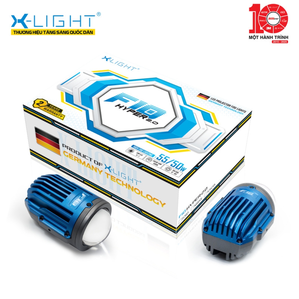 BI GẦM X-LIGHT F10 HYPER 2.0