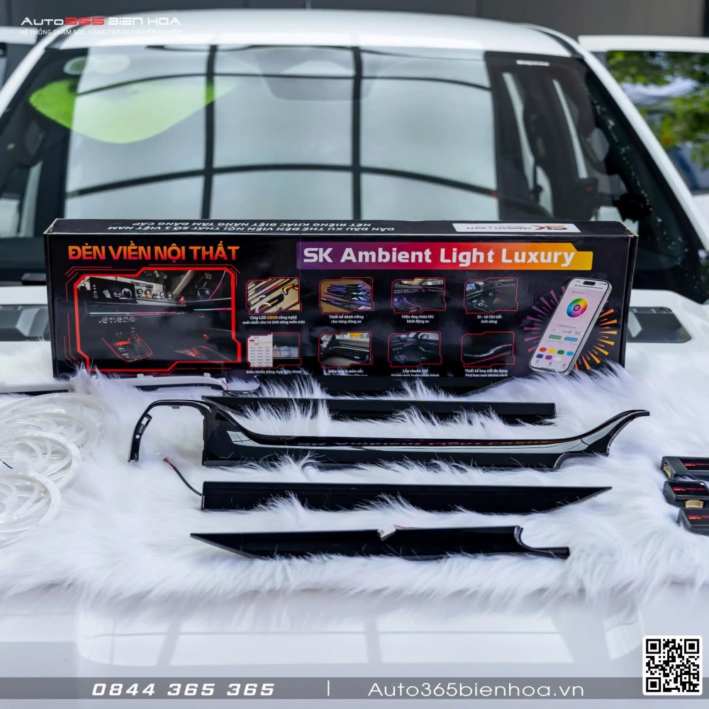 Led Viền Nội Thất Cho Ford Raptor - SK Ambient Light Luxury