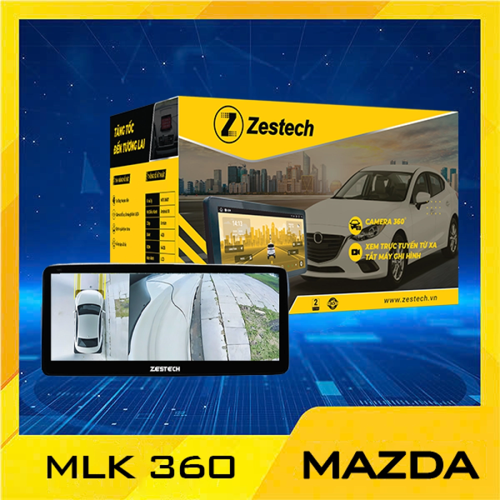 Màn hình ô tô Android Mazda MLK 360