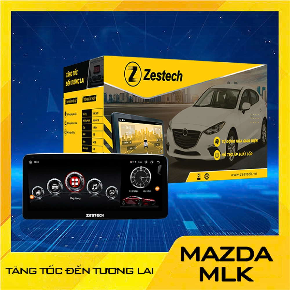Màn hình ô tô Android Mazda MLK