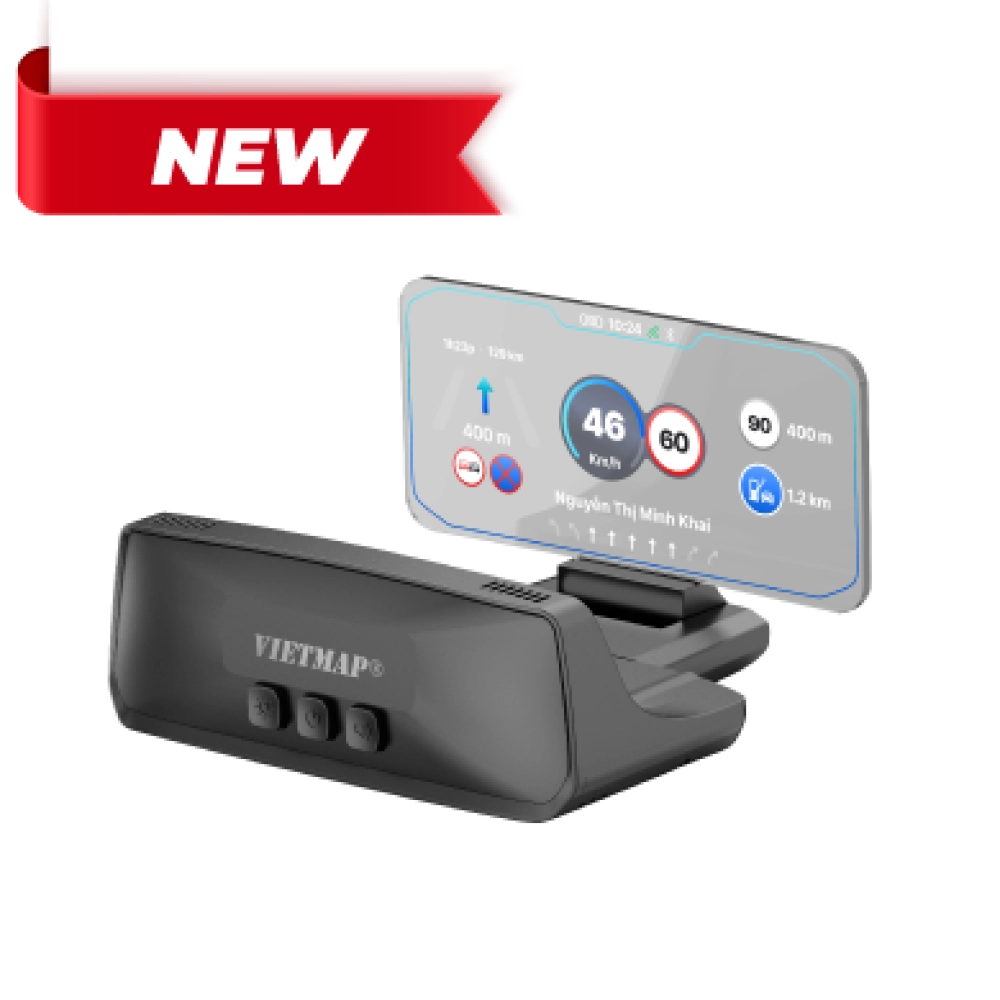 Vietmap H50 - Màn hình hiển thị thông tin