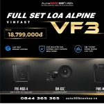 Full set loa Alpine cho VinFast VF3