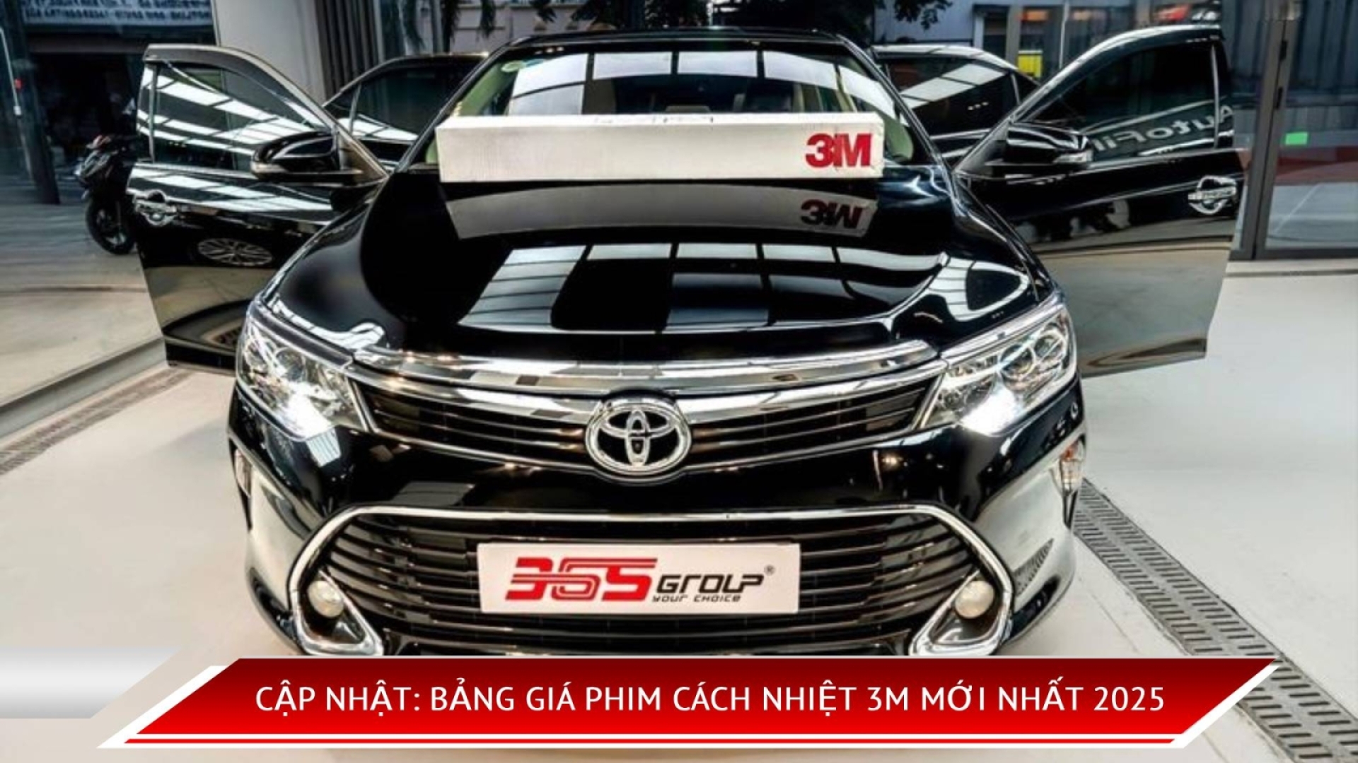 CẬP NHẬT: BẢNG GIÁ PHIM CÁCH NHIỆT 3M MỚI NHẤT 2025